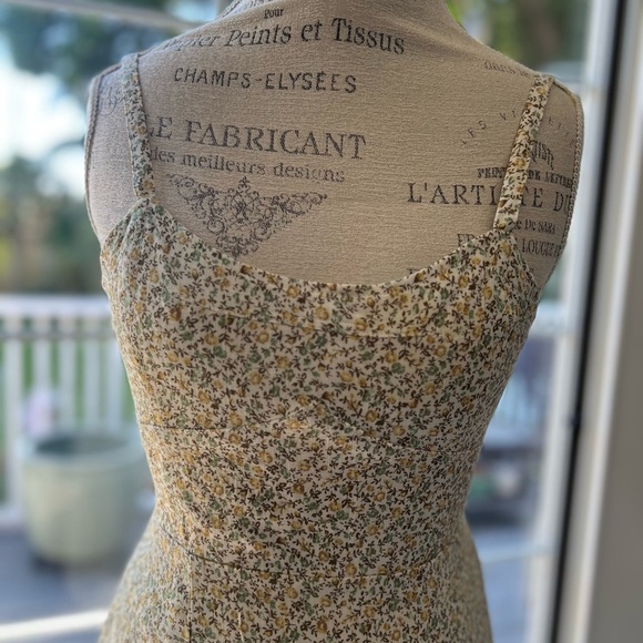 Promesa The Azalea Low Mini Sundress Size Small Seagrass NWT - Picture 13 of 14